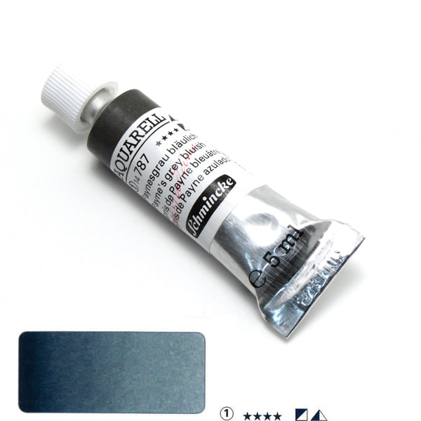 ホラダム水彩絵具 787 ペインズグレーブルーイッシュ (5ml)
