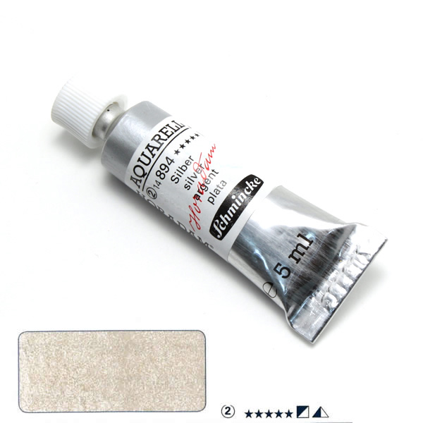 ホラダム水彩絵具 894 シルバー (5ml)