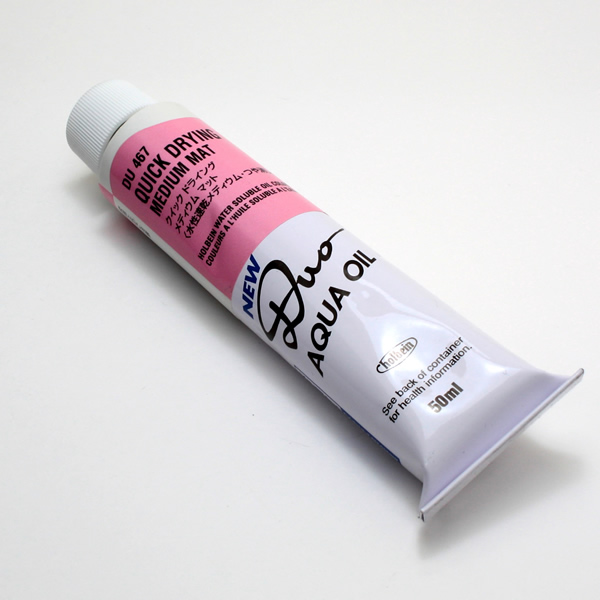 水可溶性油絵具DUO専用画用液 DU467 クイックドライングメディウムマット (10号,50ml)