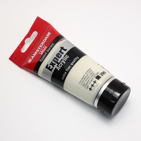 アムステルダムアクリリックカラーエキスパート 290 チタニウムバフディープ (75ml)