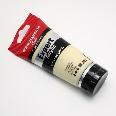 アムステルダムアクリリックカラーエキスパート 291 チタニウムバフ (75ml)