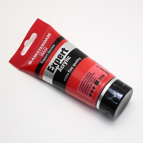 アムステルダムアクリリックカラーエキスパート 314 カドミウムレッドミディアム (75ml)