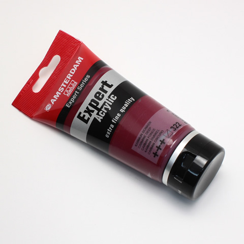 アムステルダムアクリリックカラーエキスパート 322 カーマインディープ (75ml)