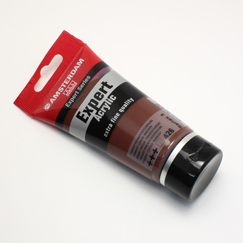アムステルダムアクリリックカラーエキスパート 426 Tオキサイドブラウン (75ml)