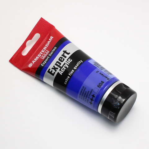 アムステルダムアクリリックカラーエキスパート 504ウルトラマリン (75ml)
