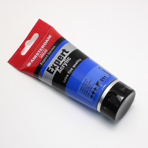 アムステルダムアクリリックカラーエキスパート 511 コバルトブルー (75ml)