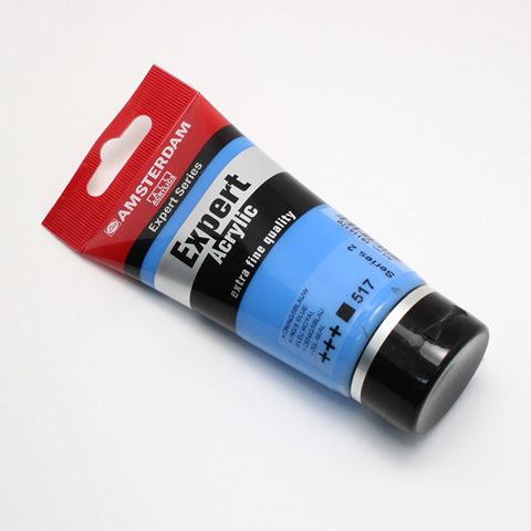 アムステルダムアクリリックカラーエキスパート 517 キングスブルー (75ml)