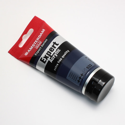 アムステルダムアクリリックカラーエキスパート 533 インディゴ (75ml)