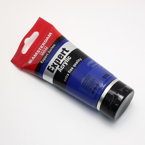 アムステルダムアクリリックカラーエキスパート 570 フタロブルー (75ml)