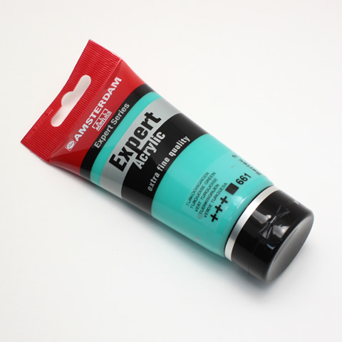 アムステルダムアクリリックカラーエキスパート 661 ターコイズグリーン (75ml)