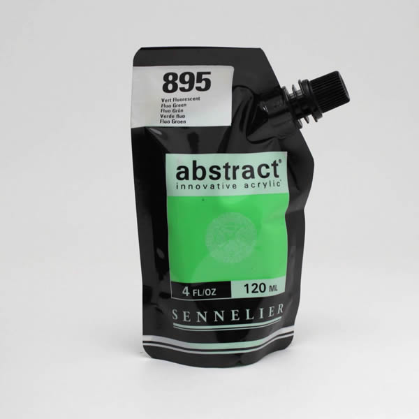 セヌリエ アブストラクト 120ml 895 フルオグリーン(蛍光グリーン)