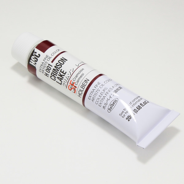 ホルベイン油絵具 H001 クリムソンレーキ (6号)