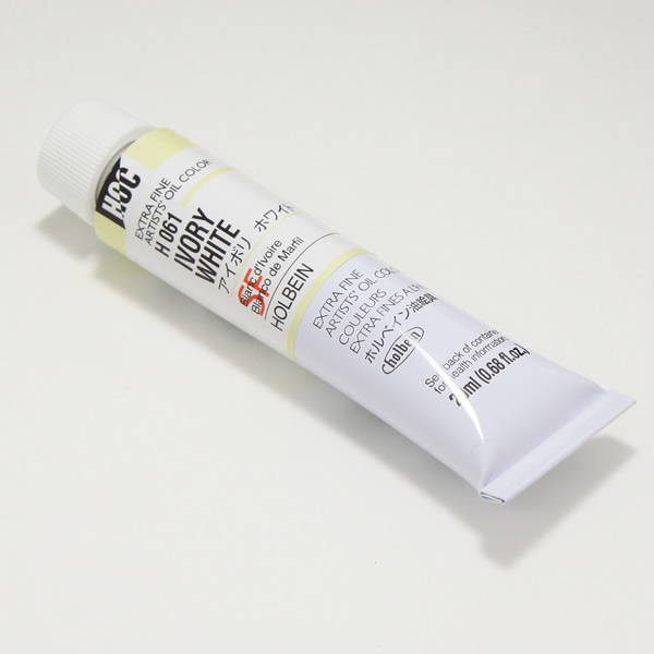 ホルベイン油絵具 H061 アイボリホワイト (6号)