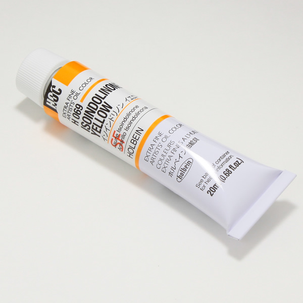 ホルベイン油絵具 H069 イソインドリノンイエロー (6号)