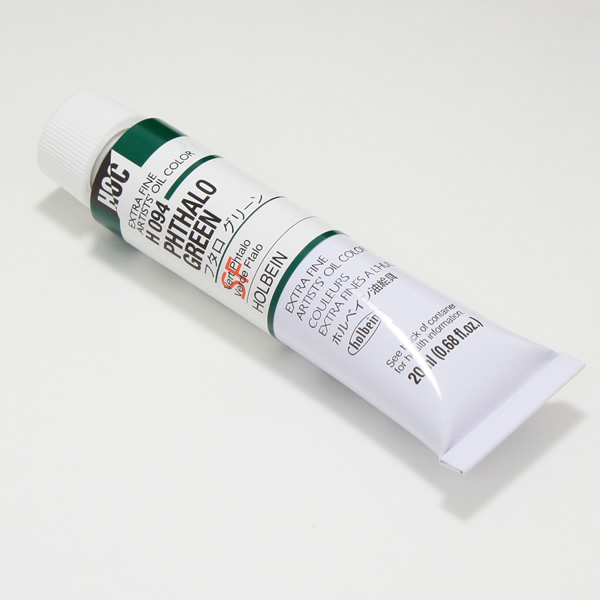ホルベイン油絵具 H094 フタログリーン (6号)