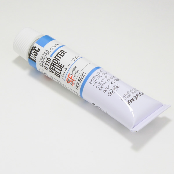 ホルベイン油絵具 H110 バヂターブルー (6号)