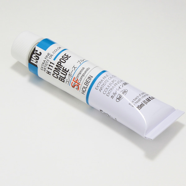 ホルベイン油絵具 H111 コンポーズブルー (6号)