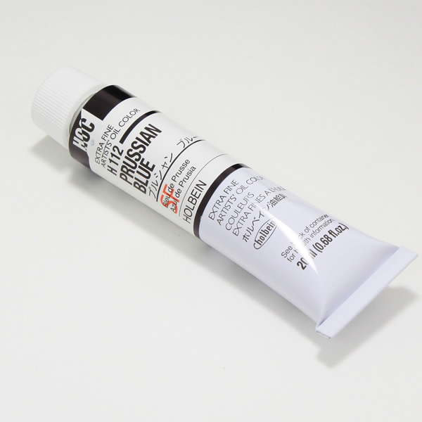ホルベイン油絵具 H112 プルシャンブルー (6号)