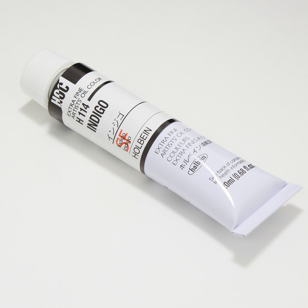 ホルベイン油絵具 H114 インジゴ (6号)