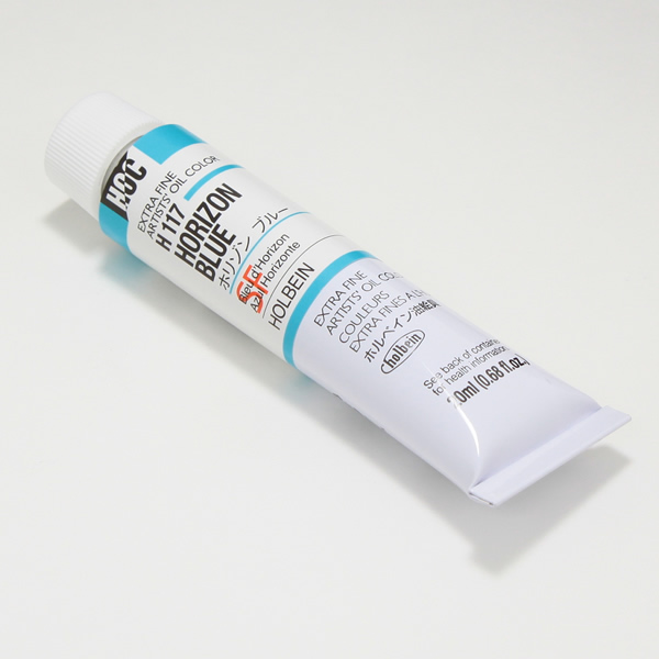 ホルベイン油絵具 H117 ホリゾンブルー (6号)