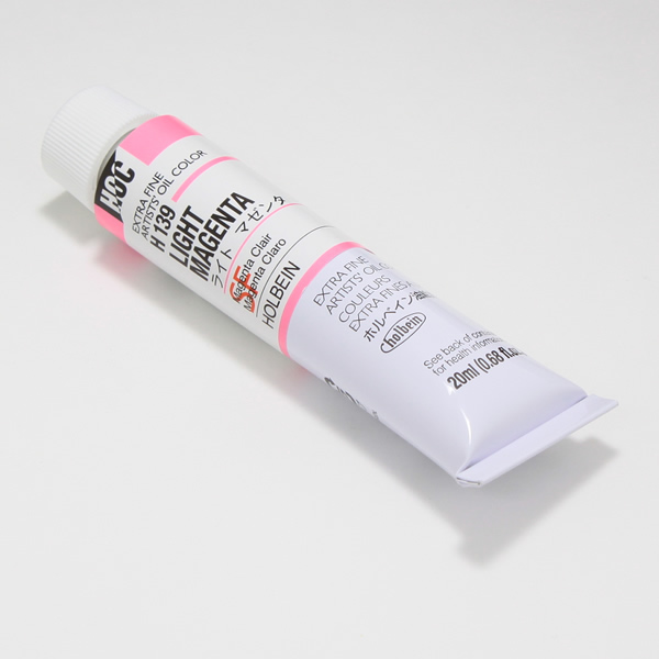 ホルベイン油絵具 H139 ライトマゼンタ (6号)