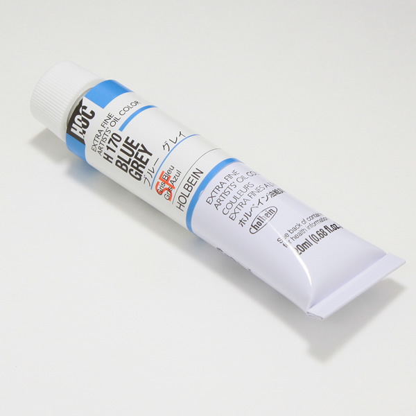 ホルベイン油絵具 H170 ブルーグレイ (6号)