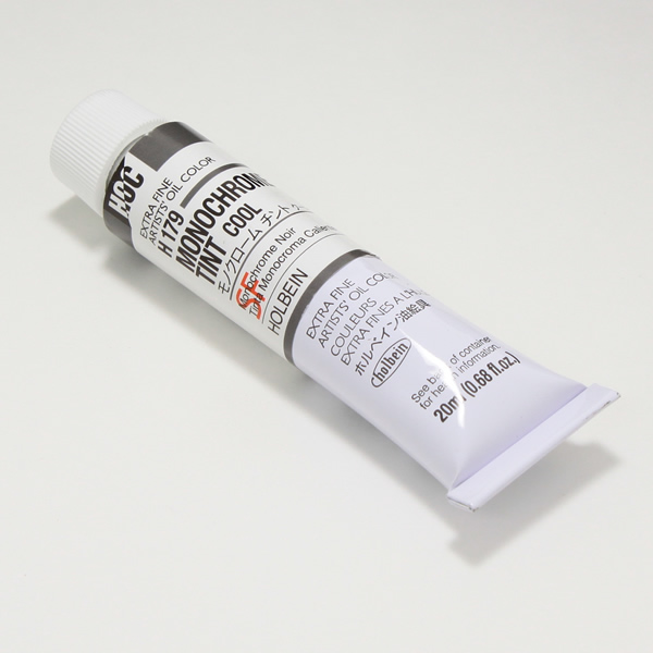 ホルベイン油絵具 H179 モノクロームチントクール (6号)