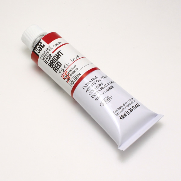 ホルベイン油絵具 HH222 ブライトレッド (20号)