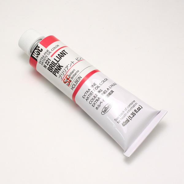 ホルベイン油絵具 HH221 ブリリアントピンク (20号)