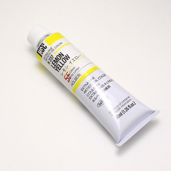 ホルベイン油絵具 HH237 レモンイエロー (20号)
