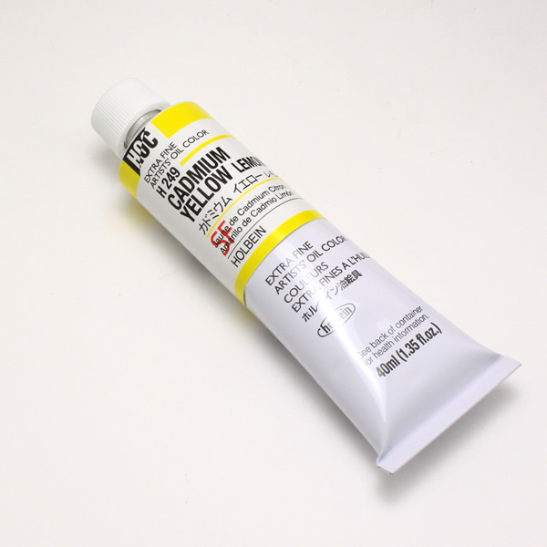 ホルベイン油絵具 H249 カドミウムイエローレモン (9号)