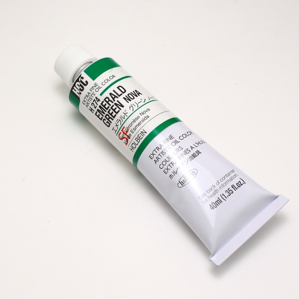 ホルベイン油絵具 HH274 エメラルドグリーンノーバ (20号)