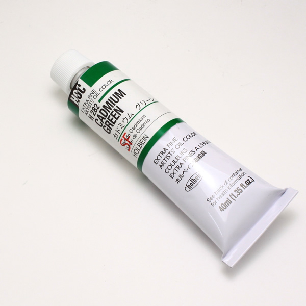 ホルベイン油絵具 H282 カドミウムグリーン (9号)