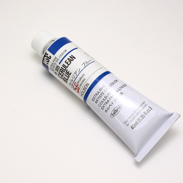 ホルベイン油絵具 HH305 セルリアンブルー (20号)