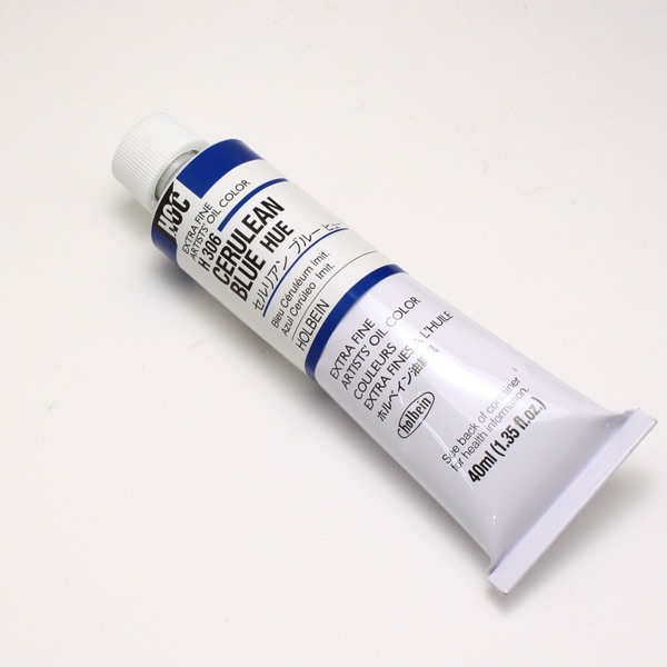 ホルベイン油絵具 H306 セルリアンブルーヒュー (9号)