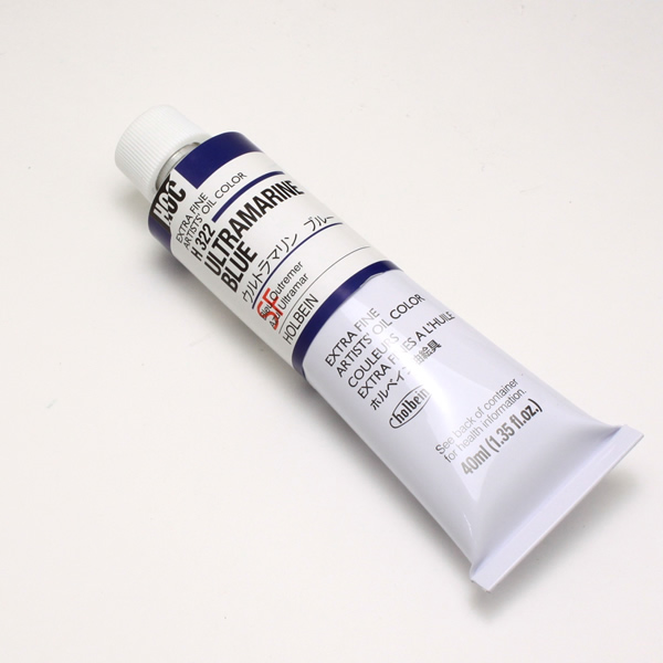 ホルベイン油絵具 H322 ウルトラマリンブルー (9号)