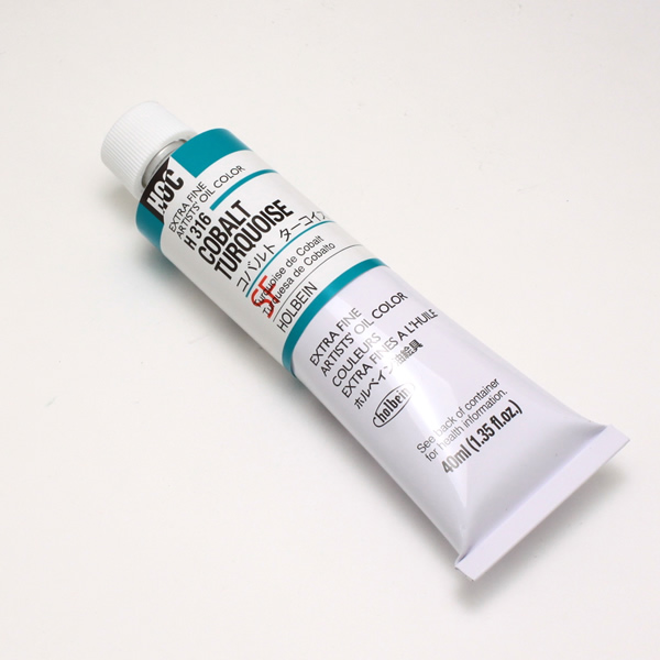 ホルベイン油絵具 H316 コバルトターコイズ (9号)