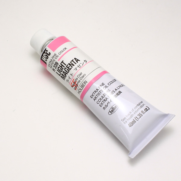ホルベイン油絵具 H339 ライトマゼンタ (9号)