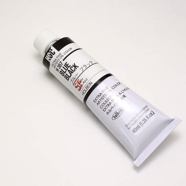 ホルベイン油絵具 H357 ブルーブラック (9号)