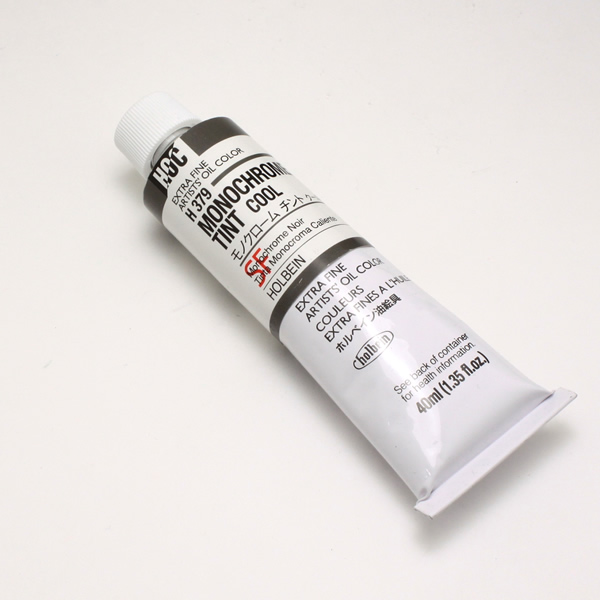 ホルベイン油絵具 H379 モノクロームチントクール (9号)