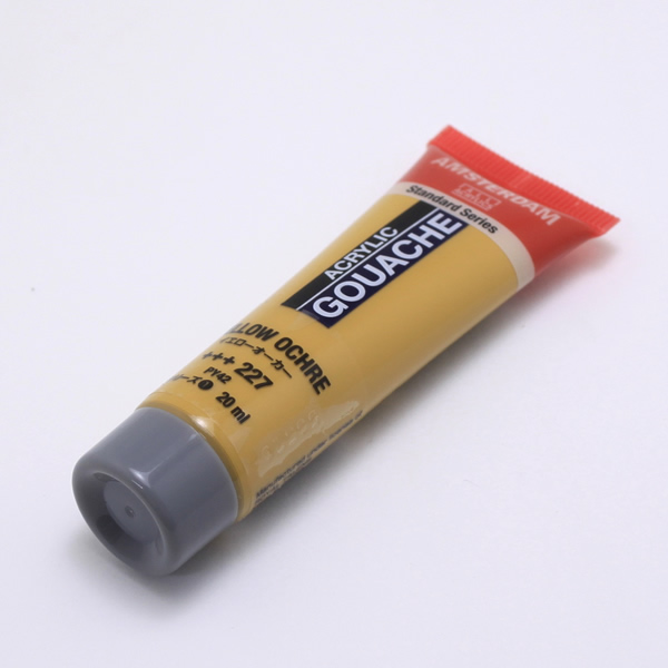 アムステルダムアクリリックガッシュ20ml イエローオーカー