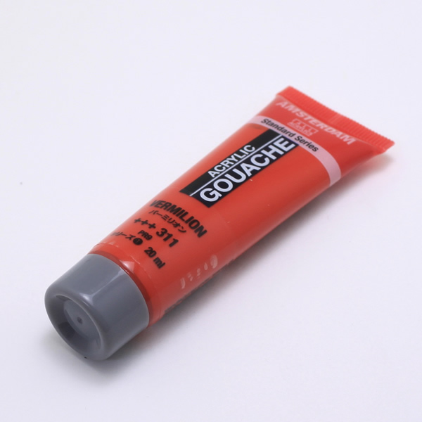 アムステルダムアクリリックガッシュ20ml バーミリオン