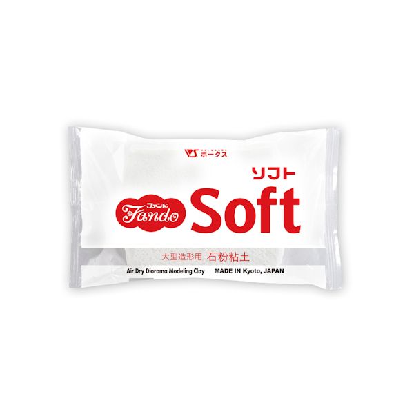 石粉粘土 ファンドソフト(白) 400g