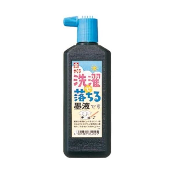 洗濯で落ちる墨液