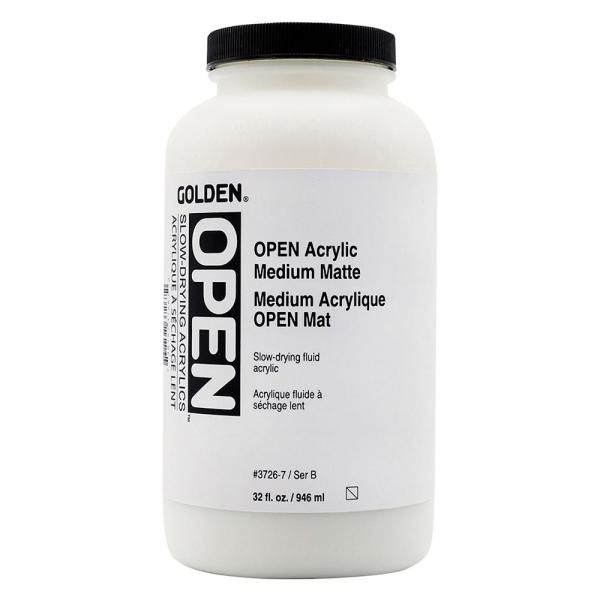 GOLDEN オープンアクリリックメディウム(マット) 946ml [3725]