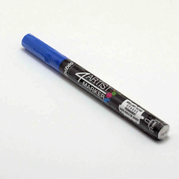 4ARTISTMARKER　2mmラウンド ダークブルー