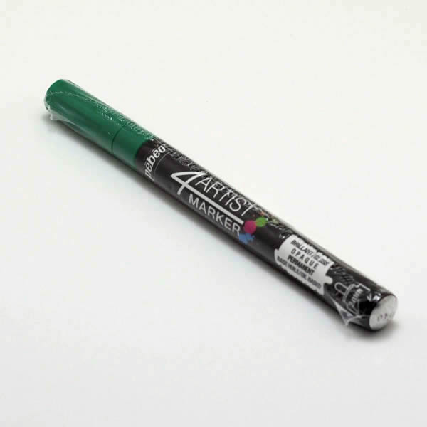 4ARTISTMARKER　2mmラウンド ダークグリーン