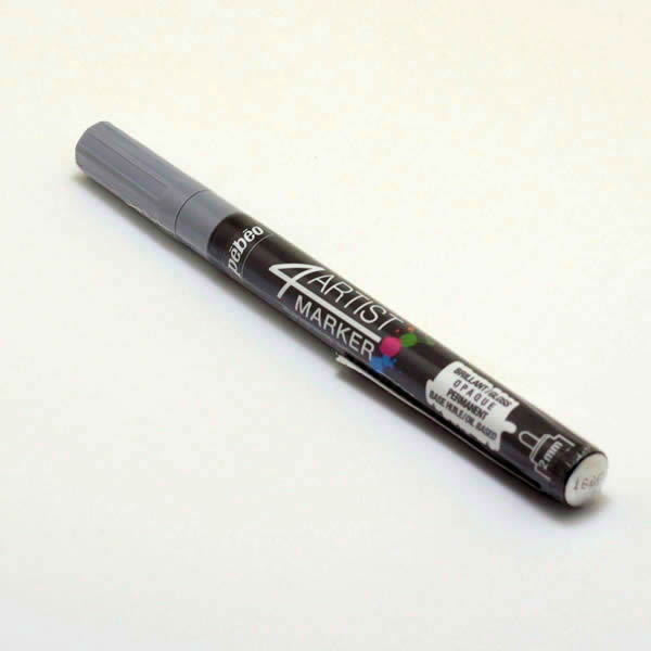 4ARTISTMARKER　2mmラウンド グレイ