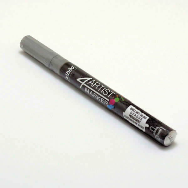 4ARTISTMARKER　2mmラウンド シルバー