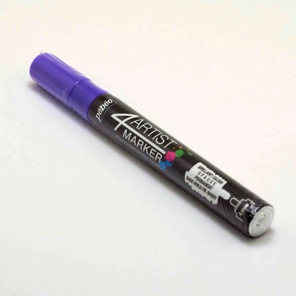 4ARTISTMARKER　4mmラウンド バイオレット